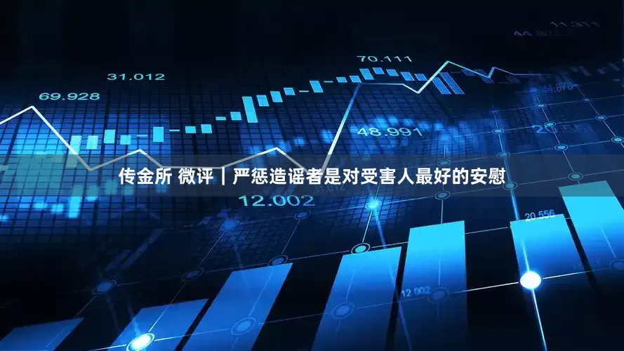 传金所 微评｜严惩造谣者是对受害人最好的安慰
