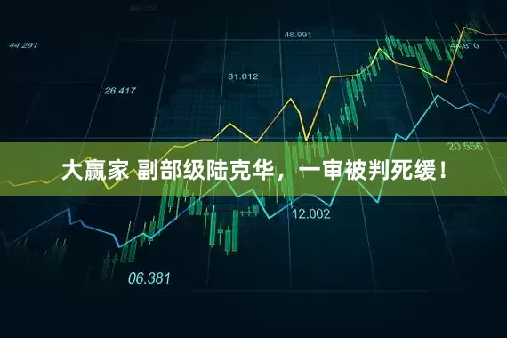 大赢家 副部级陆克华，一审被判死缓！
